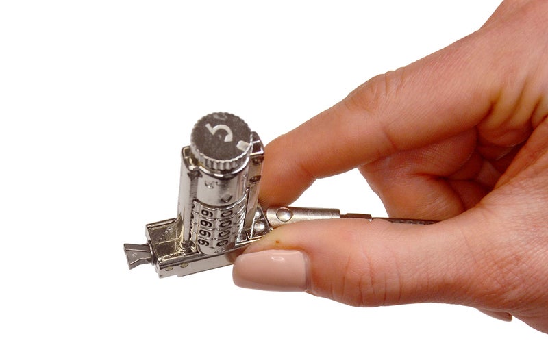 Noble Locks TZ07TNR Compact Non Resettable Combination Wedge Lock by Noble Locks - Image 1